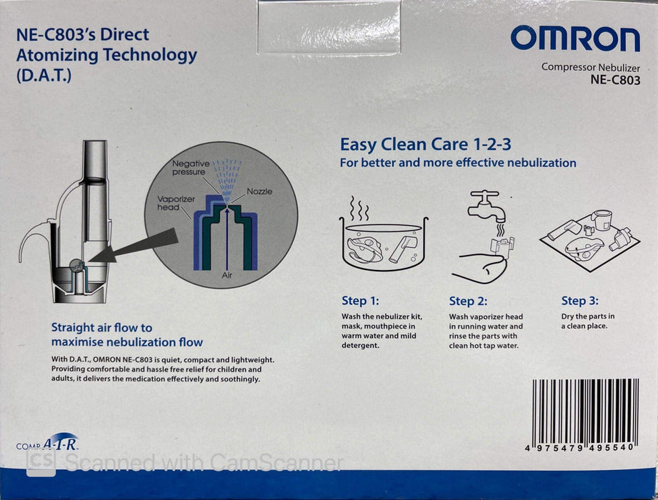 Omron NEC803 Compressor Nebuliser