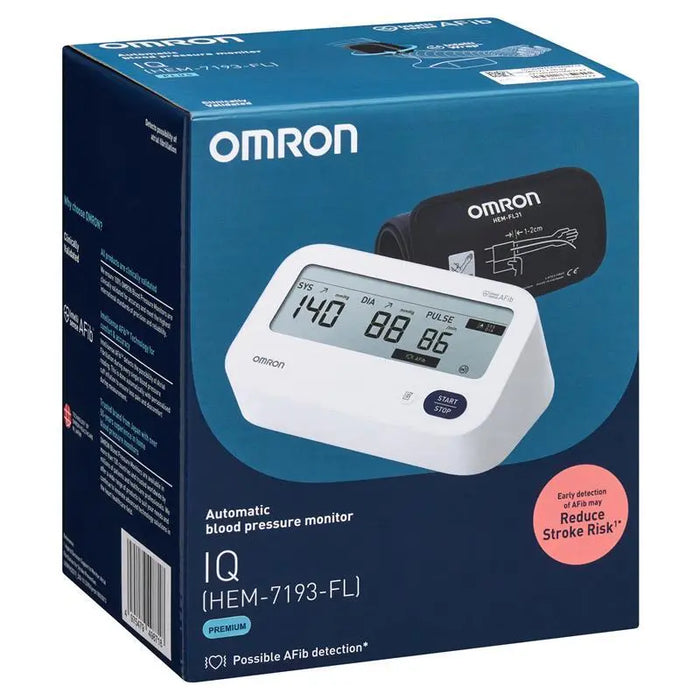 Omron Premium Blood Pressure Monitor HEM-7193FL