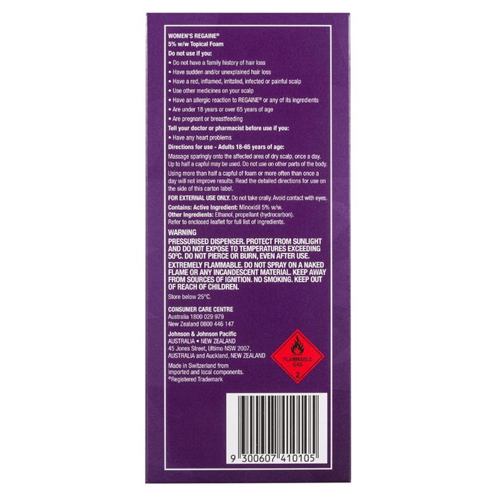 Regaine For Women Extra Strength Foam