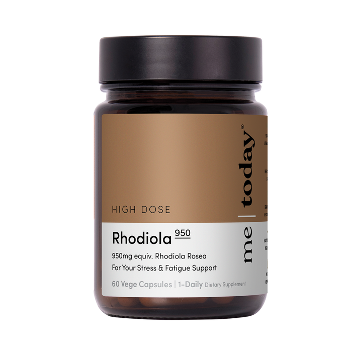 me today High Dose Rhodiola 950mg 60 Vege Capsules