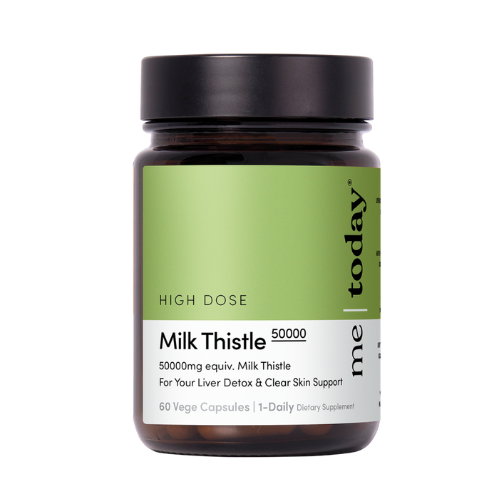 me today High Dose Milk Thistle 50000mg 60 Vege Capsules