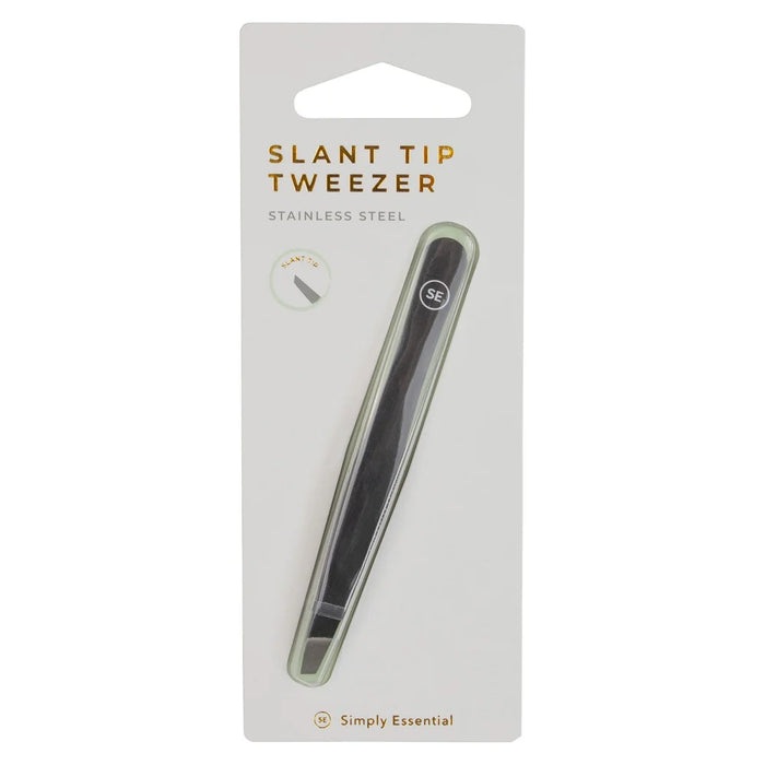 Simply Essential Tweezer Slant Tip Black 20-2610