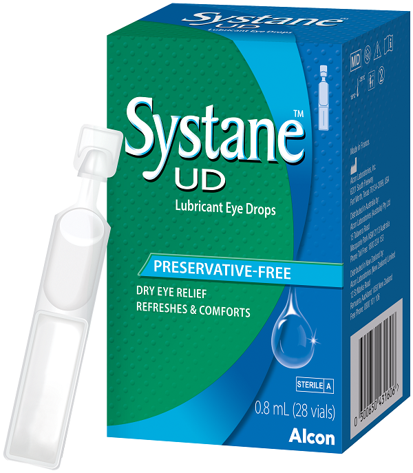 Systane UD Lubricant Eye Drops 0.8ml 28s