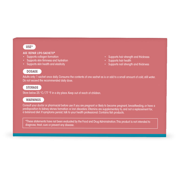 Age Repair Lipo-Sachets Liposomal Collagen Complex+ 30 Pack - image 7