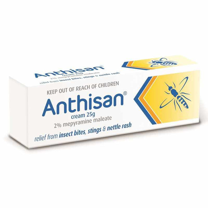 Anthisan Cream 25g pack front