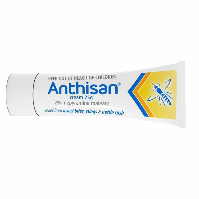 Anthisan Cream 25g pack information