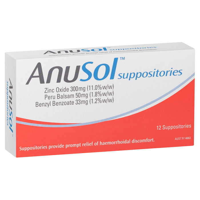 Anusol Suppositories 12s - image 2