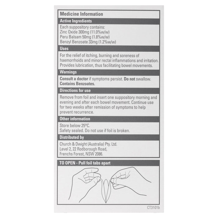 Anusol Suppositories 12s - image 4