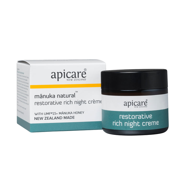 Apicare Manuka Natural Restorative Rich Night Creme 50g