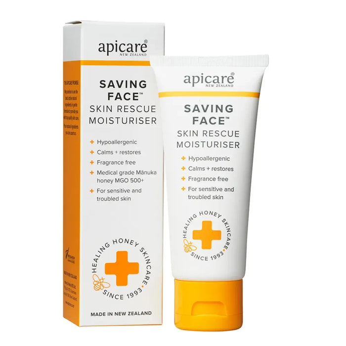 Apicare Saving Face Skin Rescue Moisturiser 70g