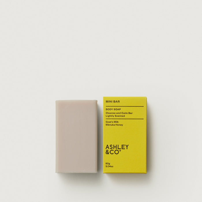Ashley & Co Mini Bar Goat's Milk & Manuka Hand & Body Bar - Tui & Kahili