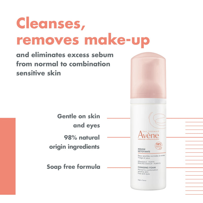 Avene Gentle Cleansing Foam 150ml