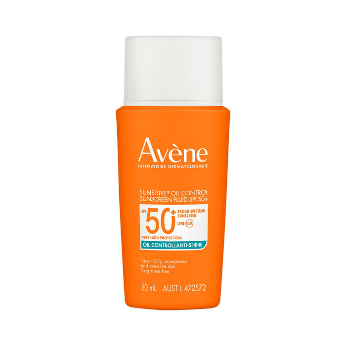 Avene Sunsitive Oil Control Sunscreen Fluid SPF50+ 50ml
