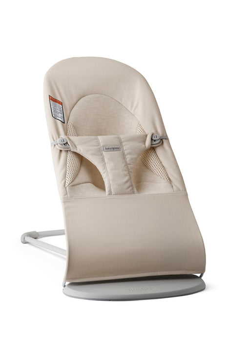 BabyBjörn Bouncer Balance Soft Woven/Jersey Tri-Fabric Light Beige - image 1