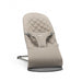 BabyBjörn Bouncer Bliss Woven Petal Quilt Sand Grey - image 2