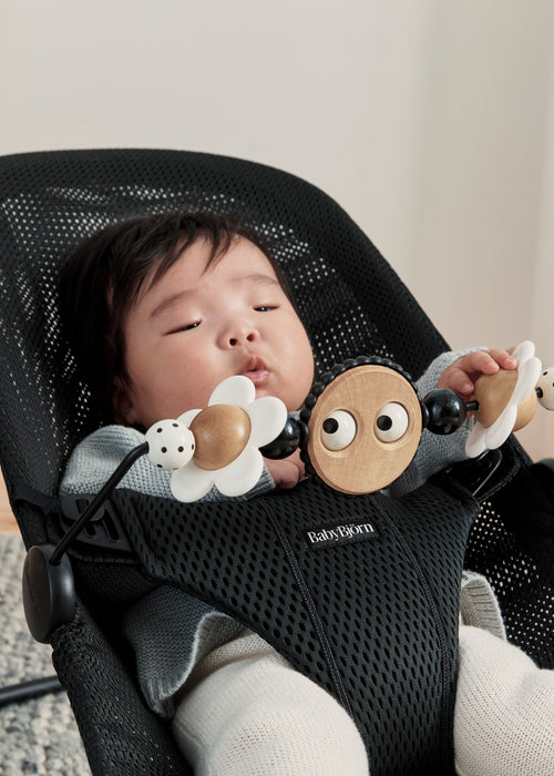 BabyBjörn Toy for Bouncer Googly Eyes Black/White
