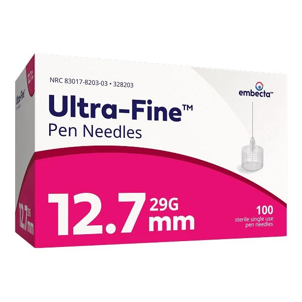 BD Micro-Fine Pen Needles 29G x 12.7mm 100 Pack
