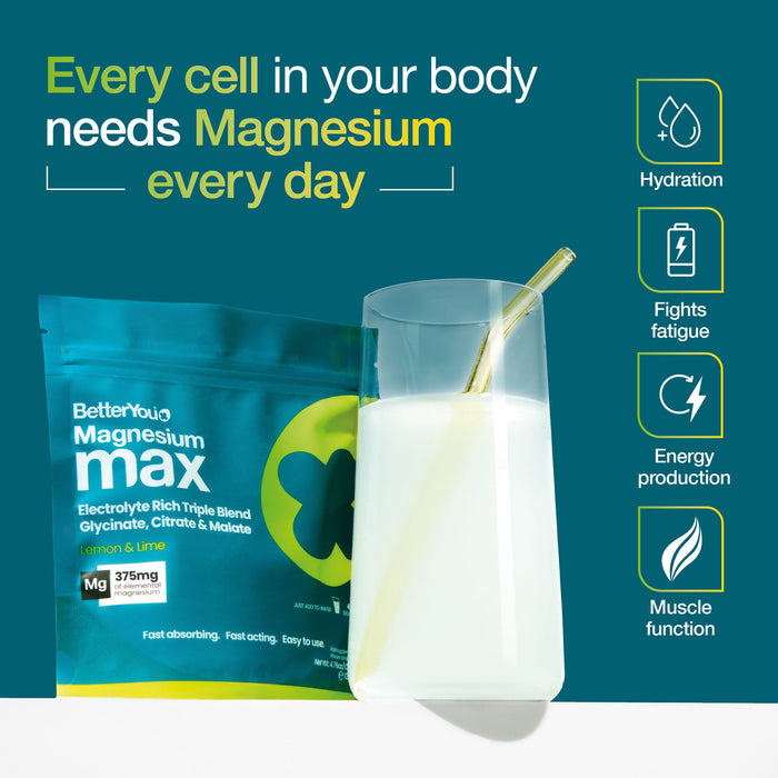 Better You Mg Max Lemon & Lime Powder 135g - image 3