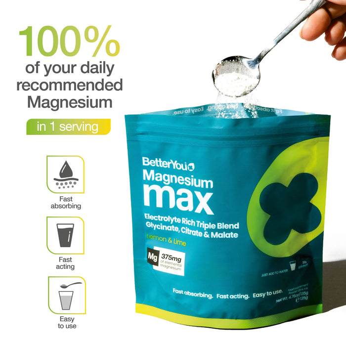 Better You Mg Max Lemon & Lime Powder 135g - image 6
