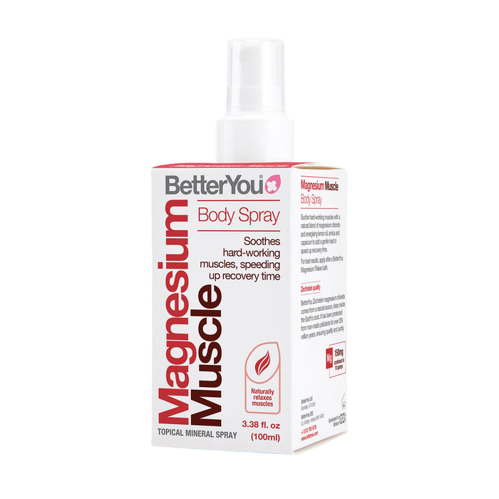BetterYou Magnesium Muscle Body Spray 100ml - image 4