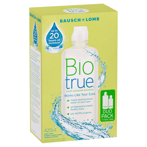 BL Biotrue Multi-purpose Solution Duo Pack + Lens case - image 2