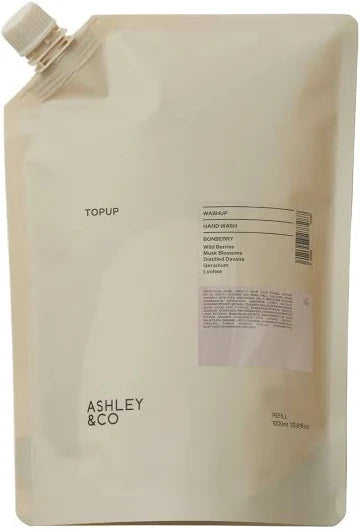 Ashley and Co Topup Washup - Refill Pack (1000ml)