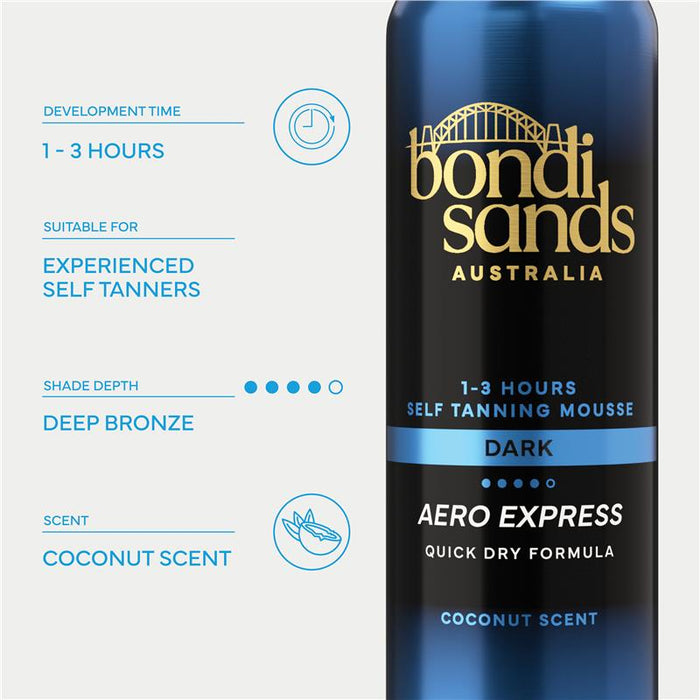 Bondi Sands Aero Tanning 1 Hour Express Foam (225mL) - image 3