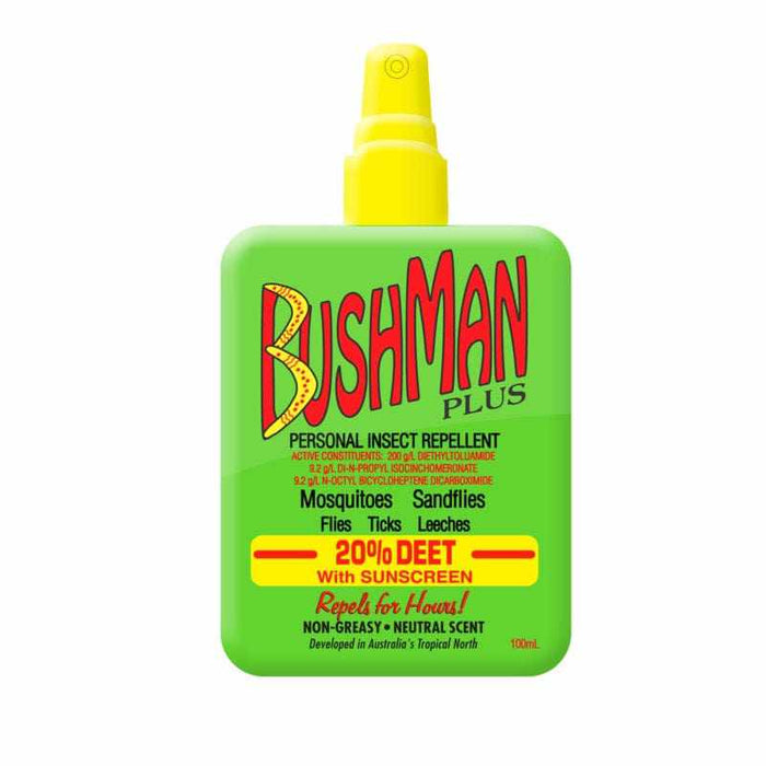 Bushman Plus DEET 20%+Sunscreen Pump Spray (100ml) - image 3