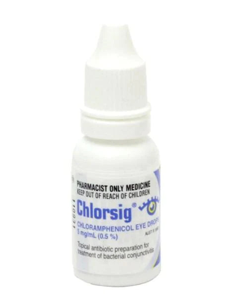 Chlorsig Eye Drops (10ml) - [restricted to ONE pack per customer]