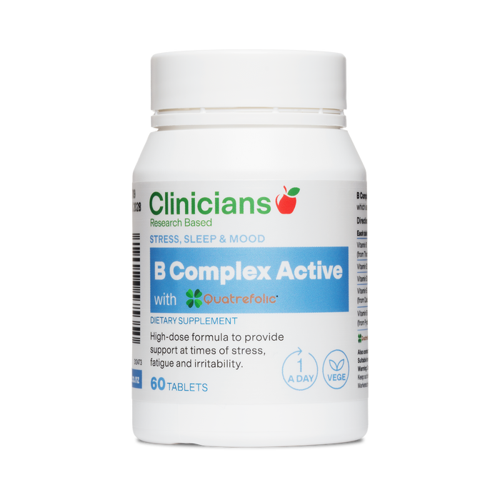 Clinicians B Complex Active 60 Tablets
