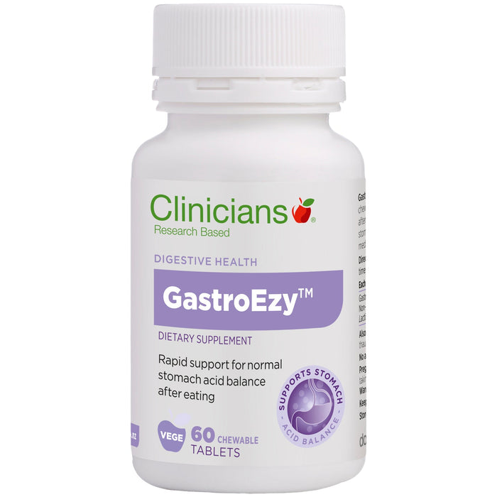 Clinicians GastroEzy Chewable Tabs 60s - image 2