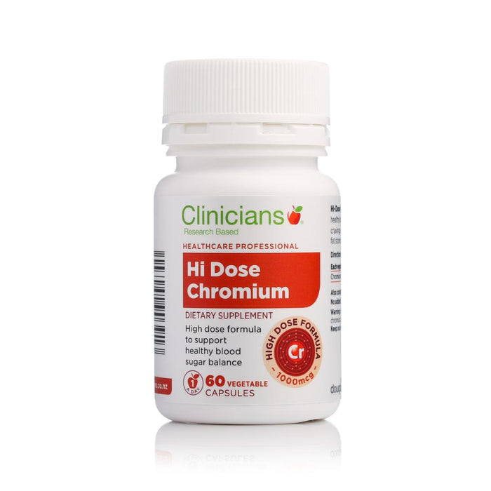 Clinicians Hi-Dose Chromium 60 Capsules - image 4