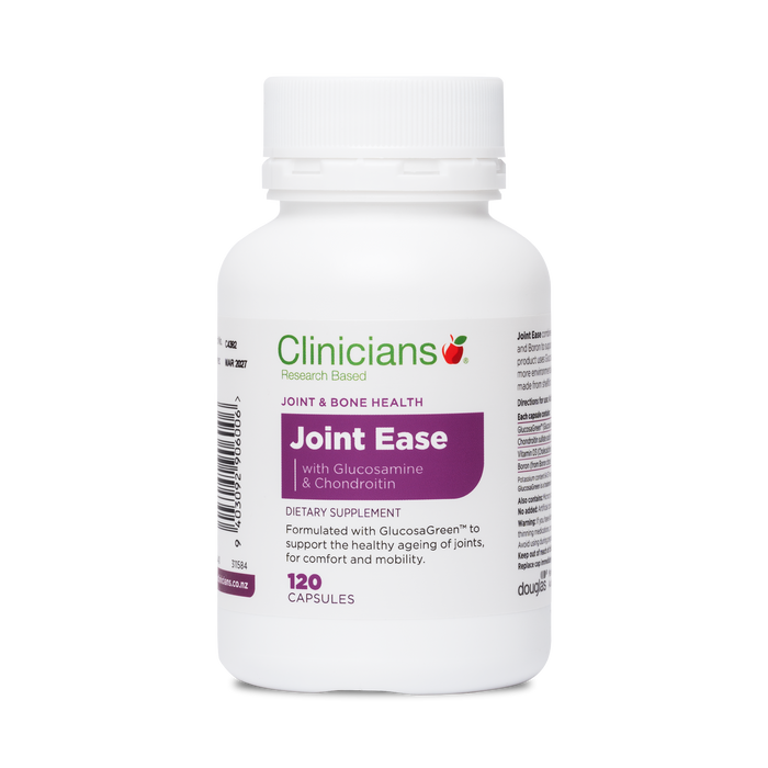 Clinicians Joint Ease with Glucosamine & Chondroitin 120 Capsules