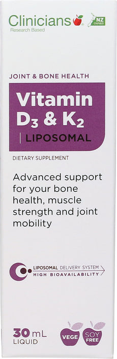 Clinicians Lipo D3 + Vit K2 500iu 30mL - image 2