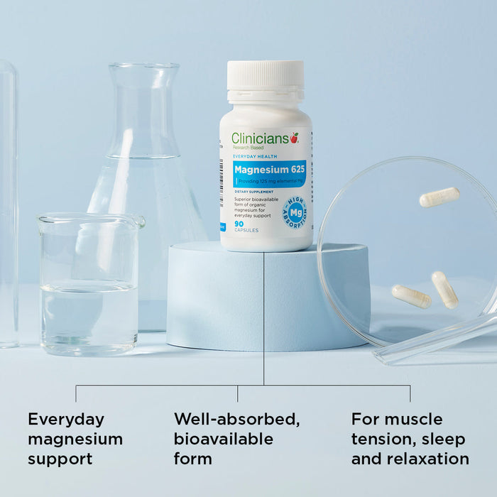 Clinicians Magnesium 625 Capsules Twin Pack 2 x 90