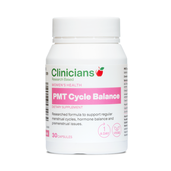 Clinicians PMT Cycle Balance 30 Capsules