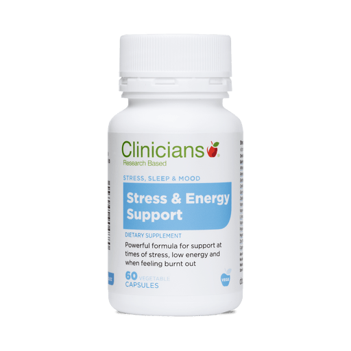 Clinicians Stress & Energy Support 60 Capsules