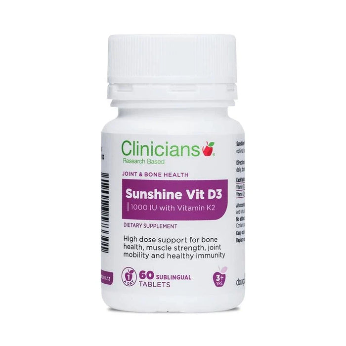Clinicians Sunshine Vitamin D3 (60 tabs) - image 2
