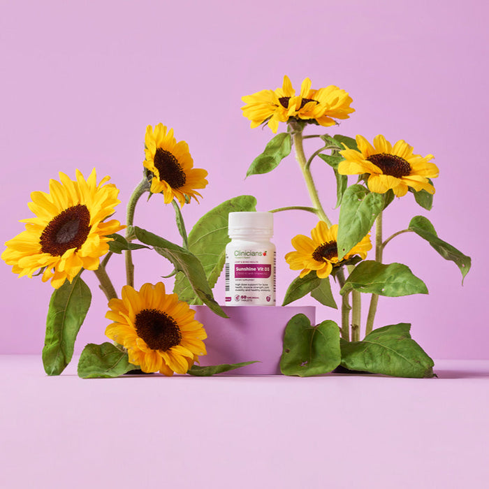 Clinicians Sunshine Vitamin D3 with Vitamin K2 60 Tablets