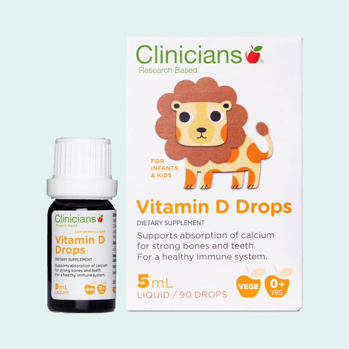 Clinicians Vitamin D Drops for Infants & Kids 5ml
