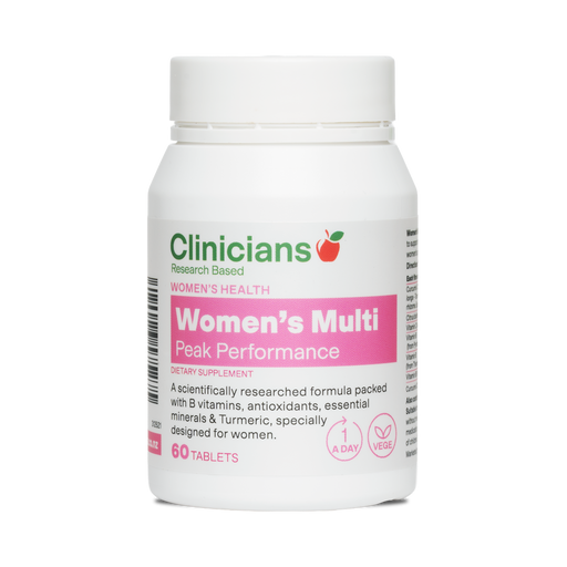 Clinicians Women's Multi Peak Performance 60 Tablets