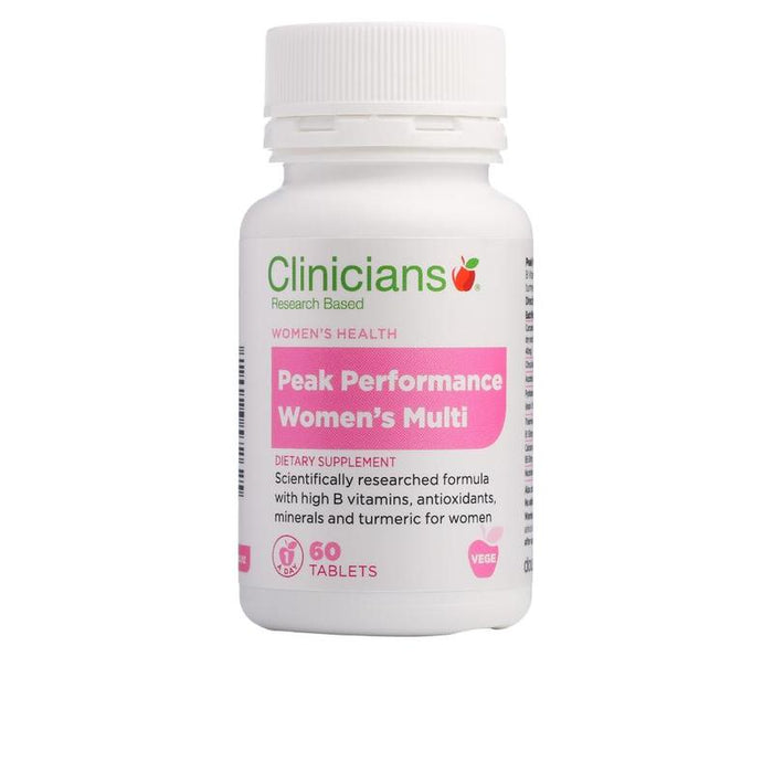 Clinicians Women's Multi Peak Performance 60 Tablets