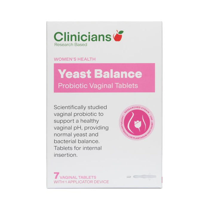 Clinicians Yeast Balance 7 Vaginal Tablets - image 1