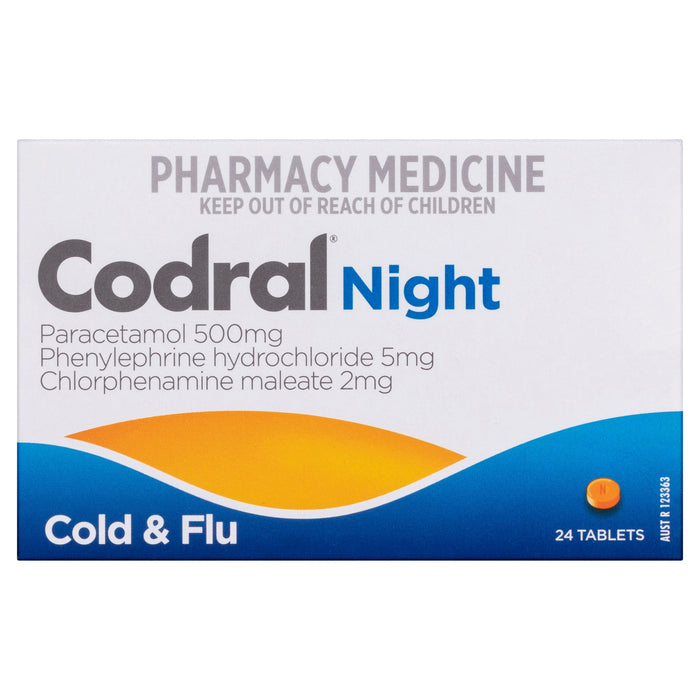 Codral Night Tablets (24 tabs) - image 3