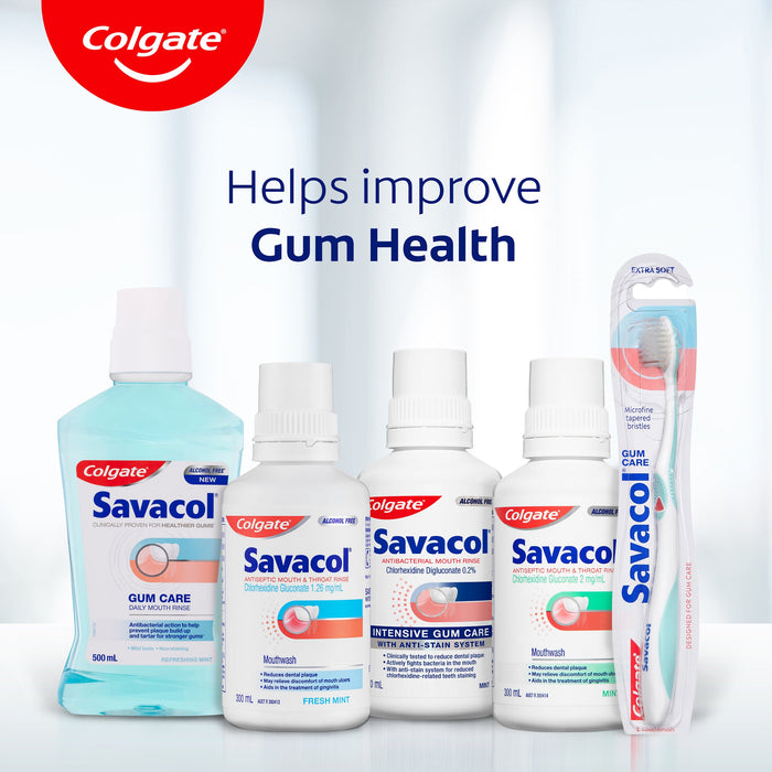 Colgate Savacol Mint Antiseptic Mouthwash 300mL - image 7