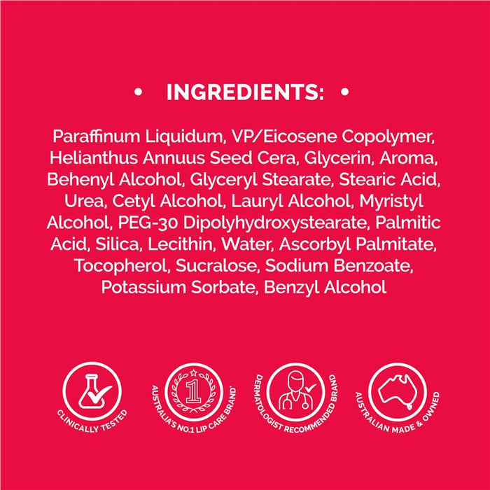 Dermal Therapy Lip Balm Stick Watermelon 4.8g