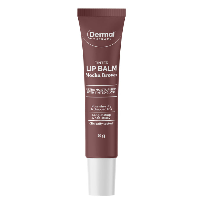 Dermal Therapy Tinted Lip Balm Mocha Brown 8g