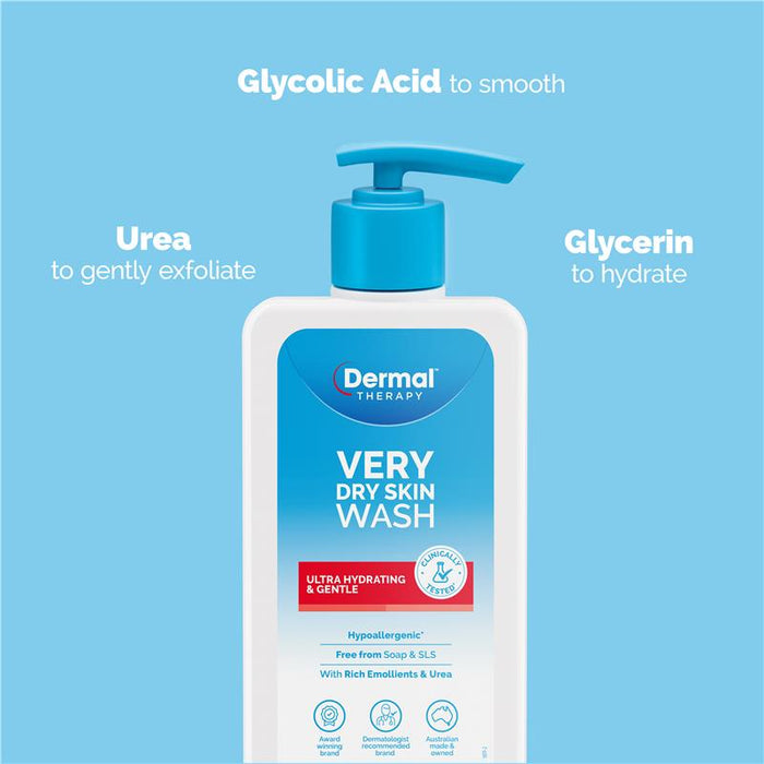 Dermal Therapy Very Dry Skin Wash 1 Litre - image 3