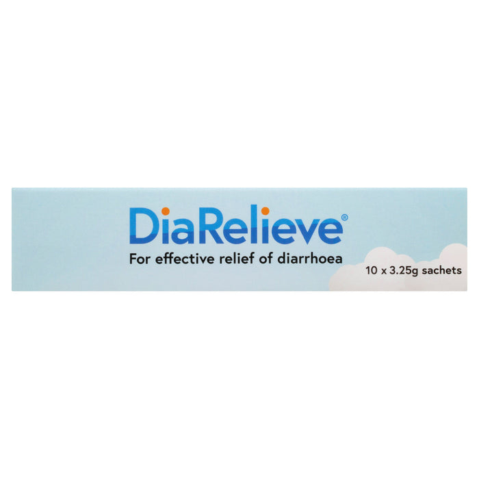 DiaRelieve Diarrhoea Relief Orange Flavour Sachets 3.25g x 10