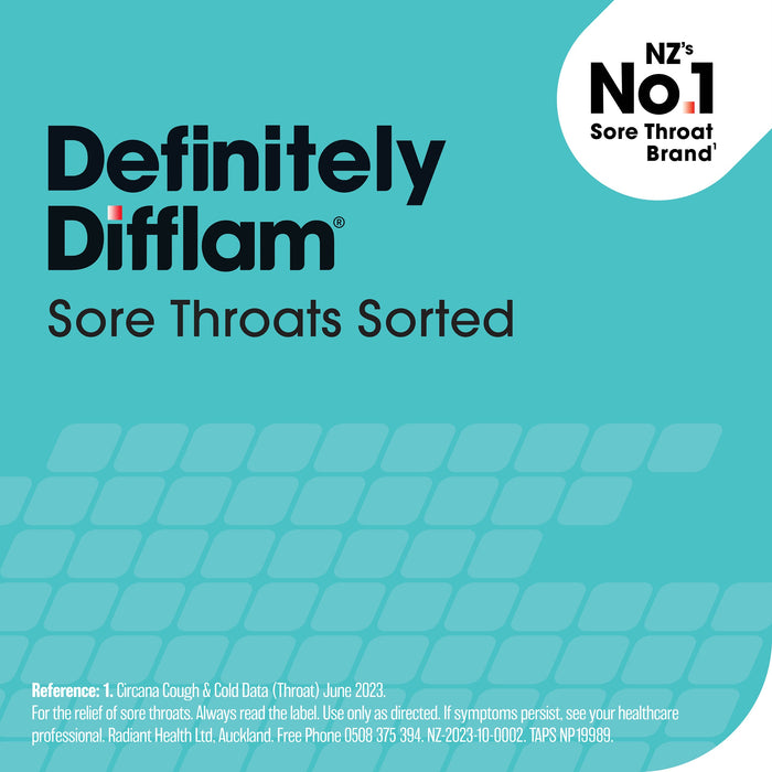 Difflam Plus Anaesthetic Sore Throat Lozenge Berry - image 6